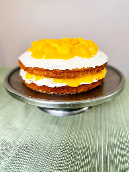 Mango Shortcake Cake