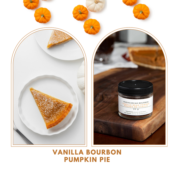 Vanilla Bourbon Pumpkin Pie
